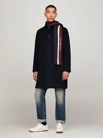 Шарфи та хустки Tommy Hilfiger Corporate Raschelle модель AM0AM11493-DW6 Фото