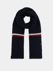 Шарфы и платки Tommy Hilfiger Monotype Chunky Knit модель AM0AM11507-DW6 Фото