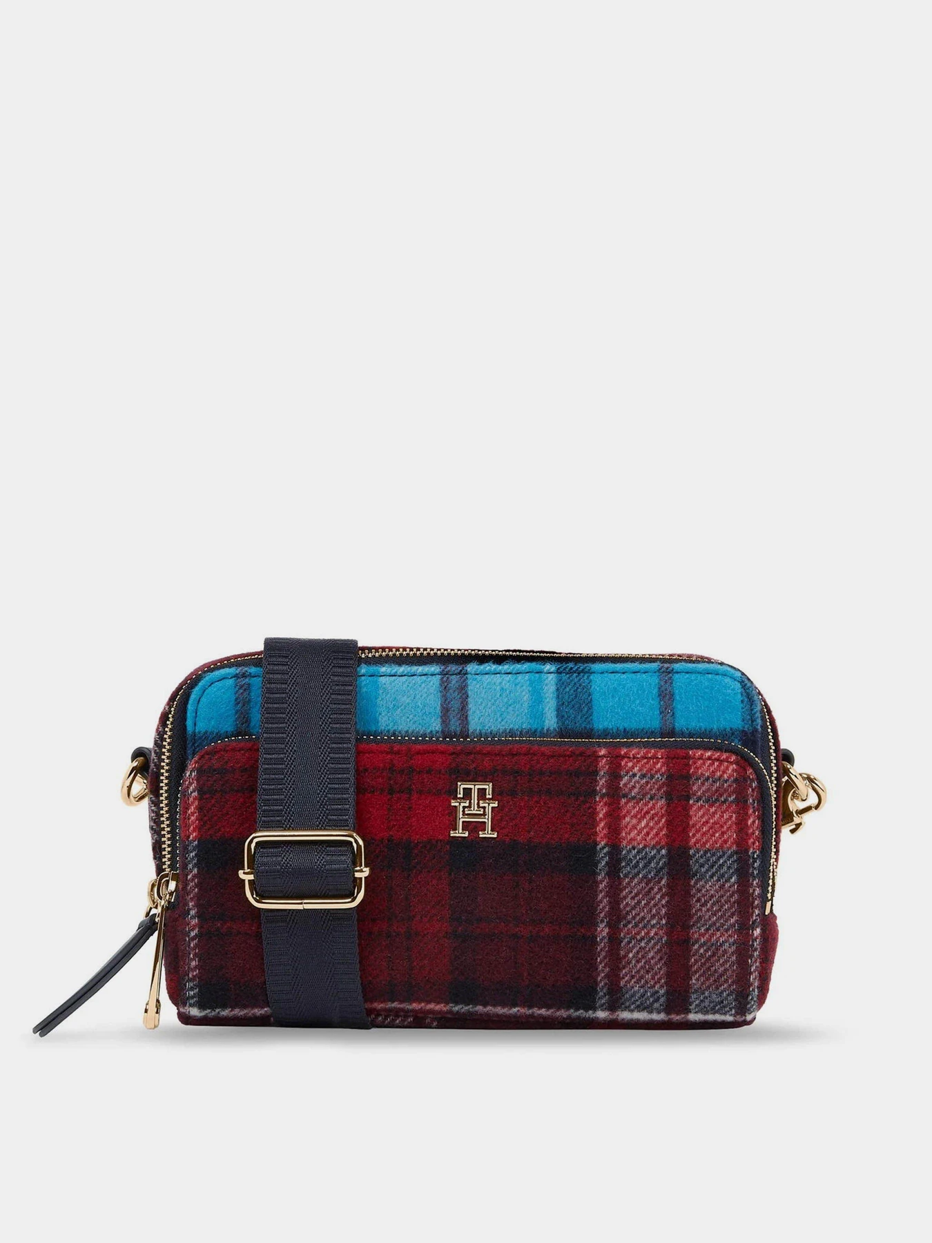 Сумки Tommy Hilfiger Iconic Tommy Camera Bag Check C модель AW0AW15206-0G0 Сумки Tommy Hilfiger Iconic Tommy Camera Bag Check C модель AW0AW15206-0G0 Фото