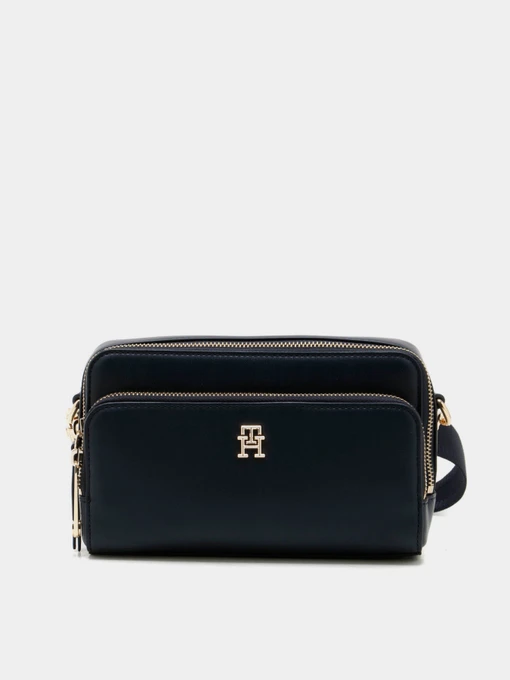 Сумки Tommy Hilfiger Iconic Tommy Camera Bag Solid модель AW0AW15207-BDS Фото