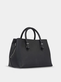 Сумки Tommy Hilfiger Th Emblem Satchel модель AW0AW15224-BDS Фото