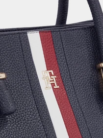 Сумки Tommy Hilfiger Th Emblem Satchel Corp модель AW0AW15286-DW6 Фото