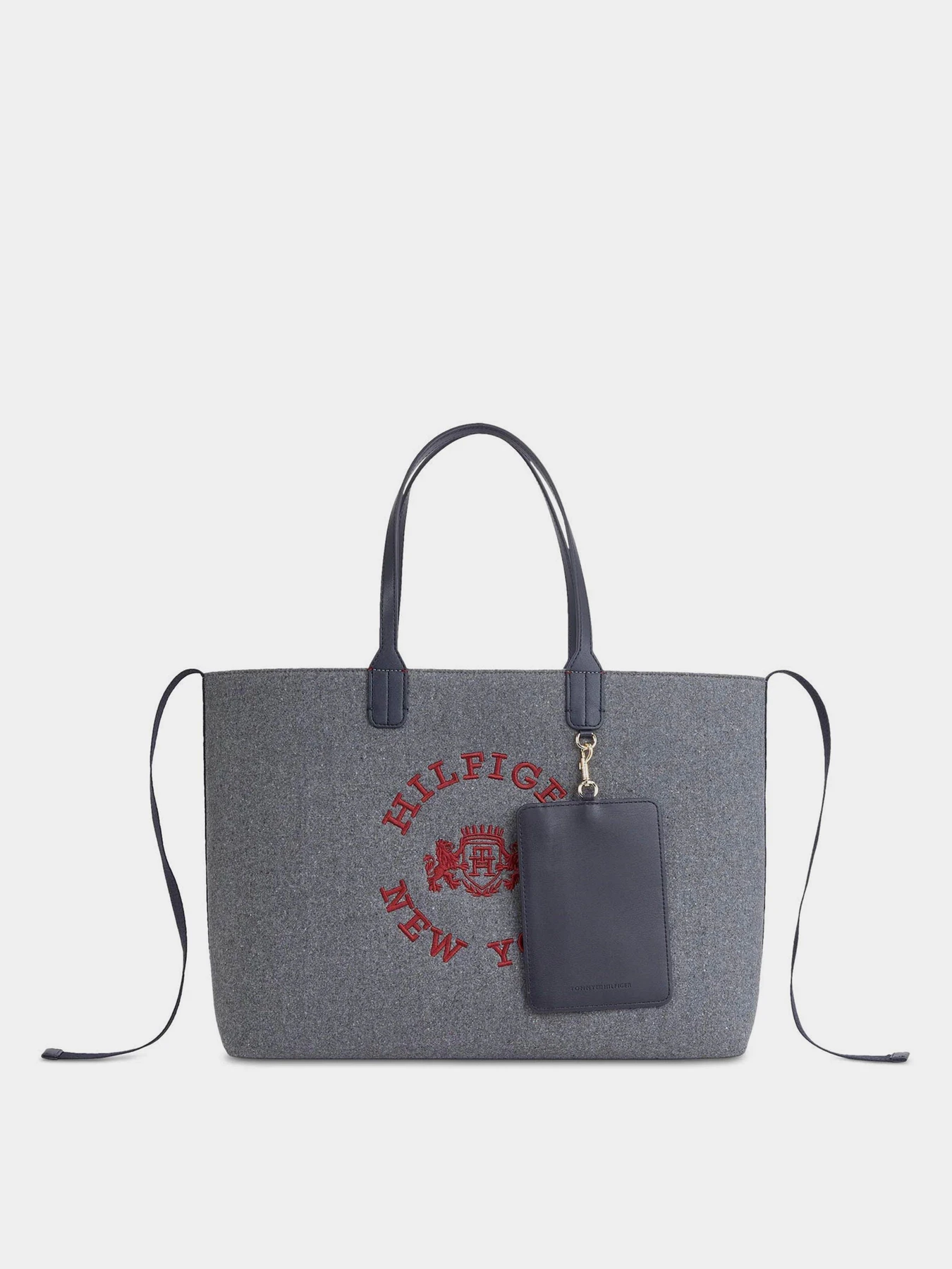 Сумки Tommy Hilfiger Iconic Tommy Tote Wool Logo модель AW0AW15576-PSE Сумки Tommy Hilfiger Iconic Tommy Tote Wool Logo модель AW0AW15576-PSE Фото