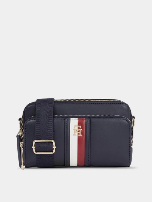 Сумки Tommy Hilfiger Iconic Tommy Camera Bag Puffy модель AW0AW15880-0G0 Фото