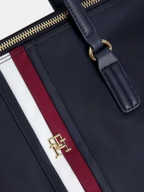 Сумки Tommy Hilfiger Poppy Tote Corp модель AW0AW15896-DW6 Фото