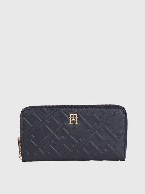 Кошельки Tommy Hilfiger Iconic Tommy Large Za Mono модель AW0AW15272-DW6 Фото