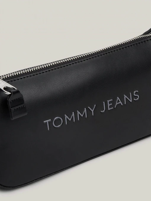 Tommy Hilfiger Шолдер бег колір чорний фото 3