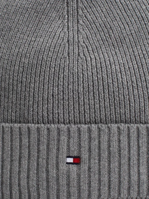 Tommy Hilfiger Шапка колір сірий фото 3