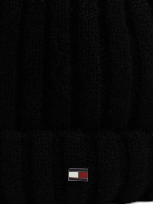 Tommy Hilfiger Шапка колір чорний фото 3