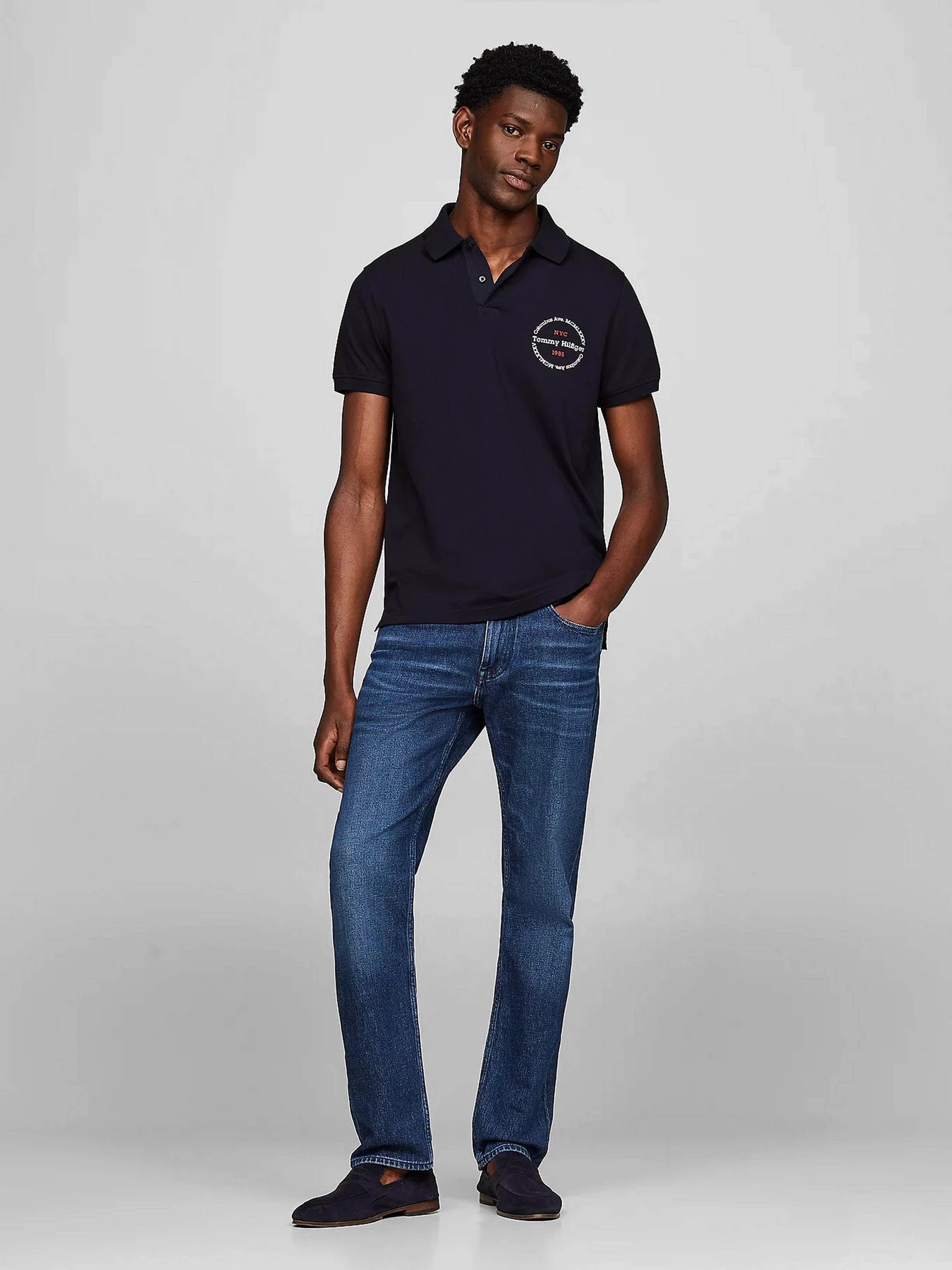 Футболки и поло Tommy Hilfiger модель MW0MW34740-DW5 Футболки и поло Tommy Hilfiger модель MW0MW34740-DW5 Фото