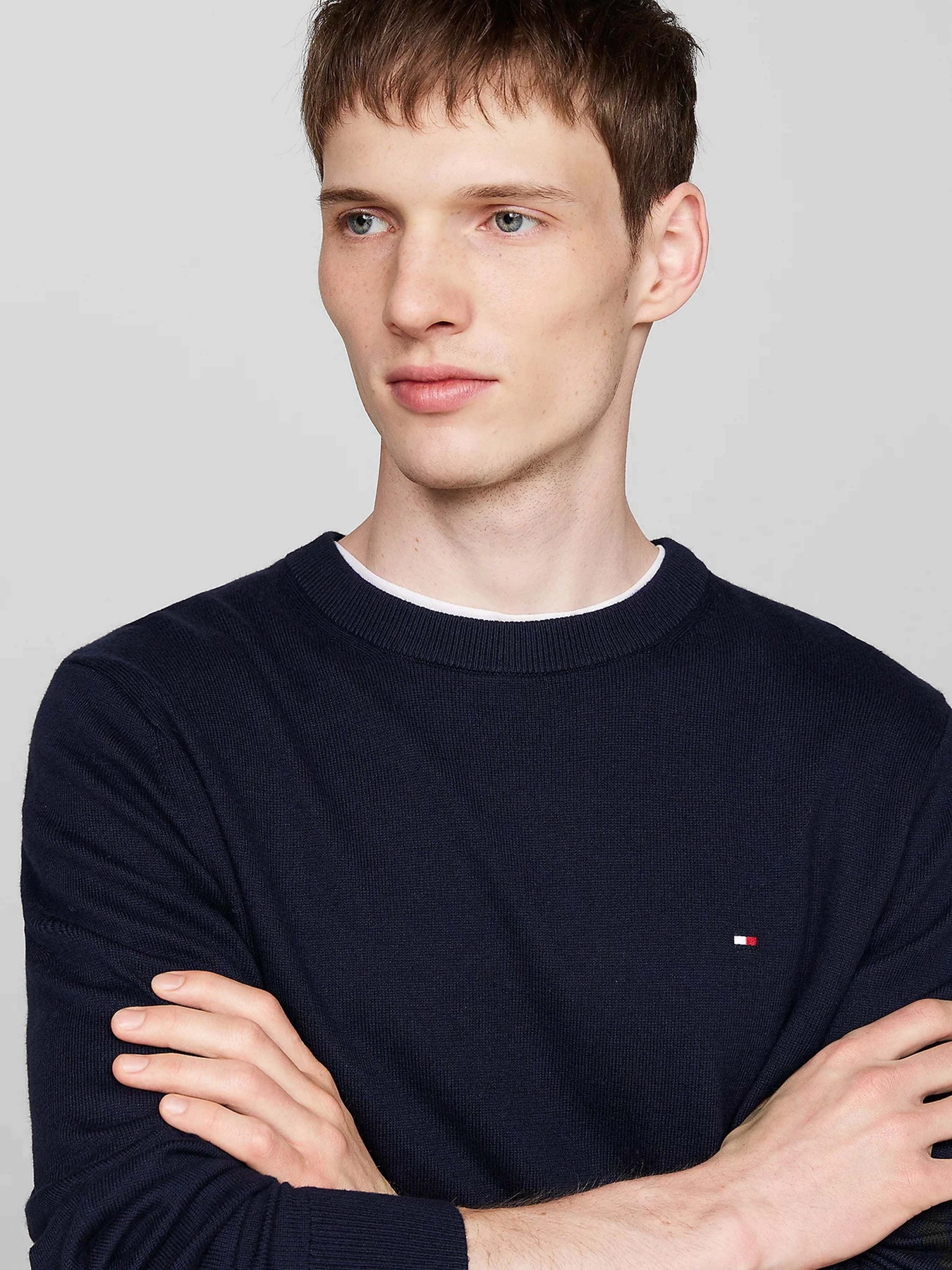 Свитры и кардиганы Tommy Hilfiger модель MW0MW28046-0GY Свитры и кардиганы Tommy Hilfiger модель MW0MW28046-0GY Фото