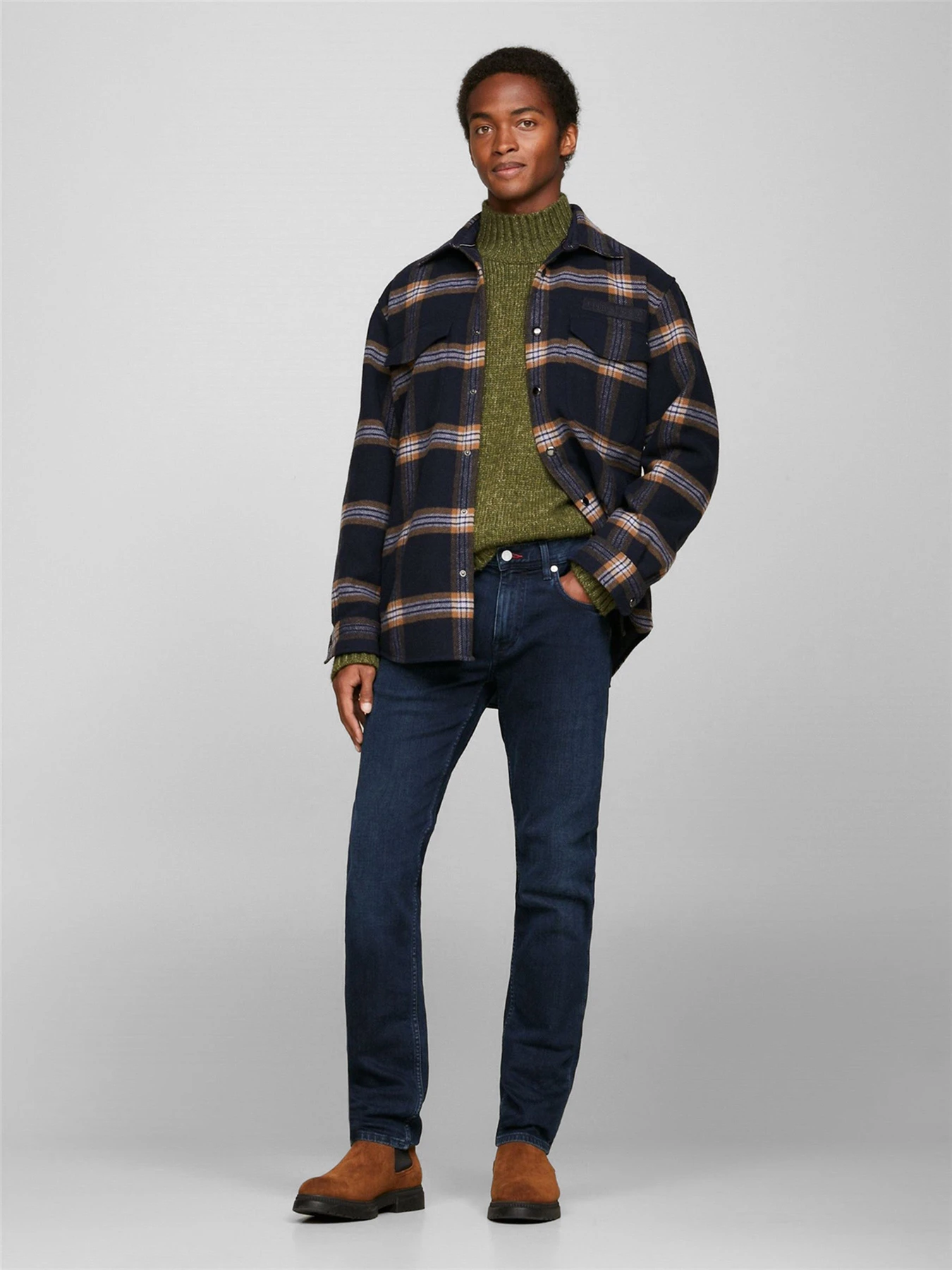 Джинси Tommy Hilfiger модель MW0MW33338-1BL Джинси Tommy Hilfiger модель MW0MW33338-1BL Фото