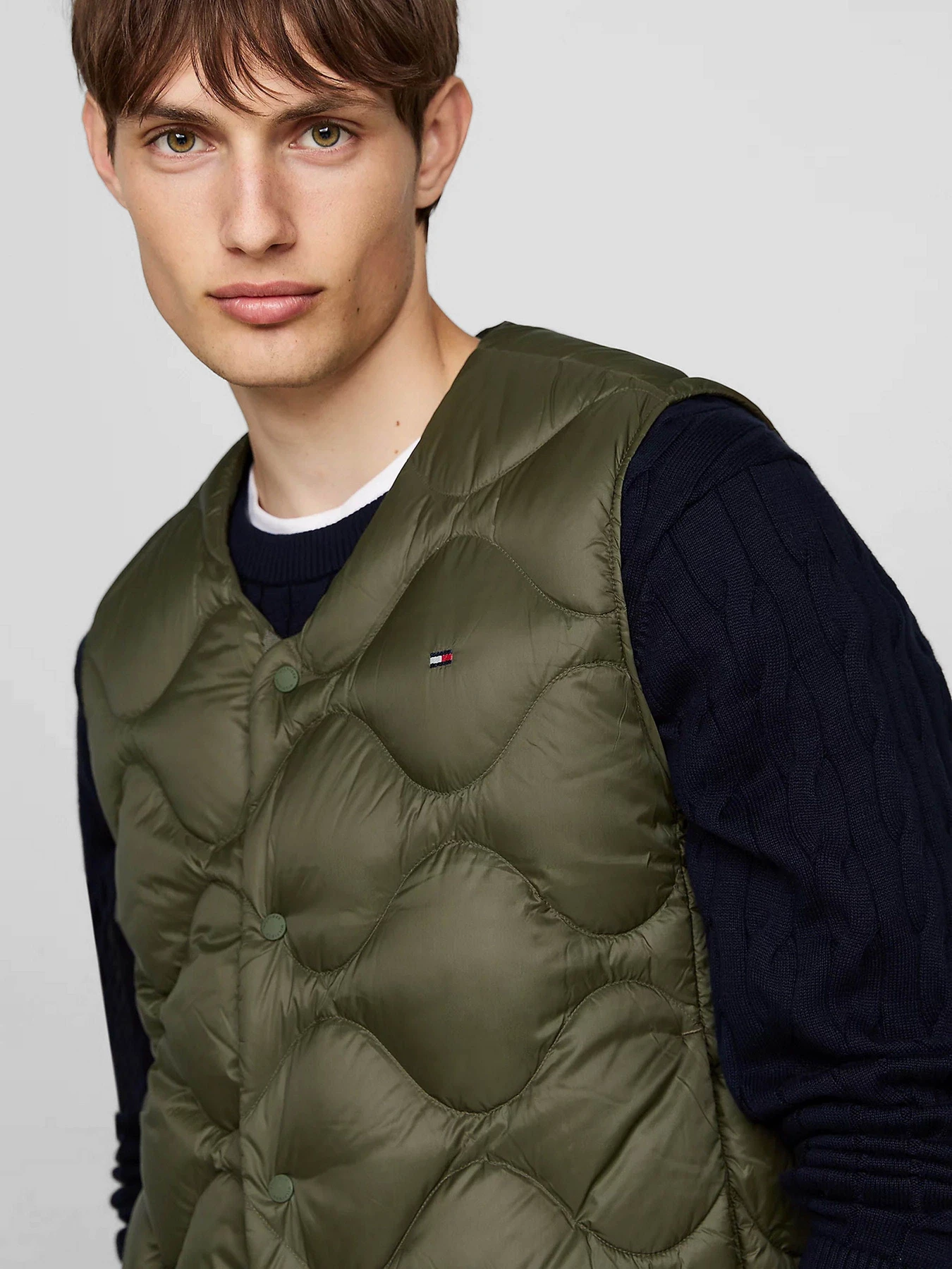 Куртки та дублянки Tommy Hilfiger модель MW0MW36583-RBN Фото