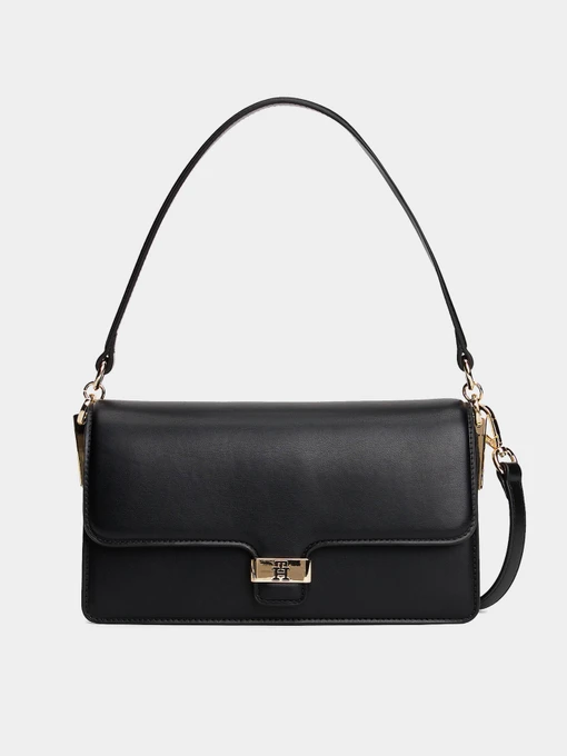 Сумки Tommy Hilfiger TH HERITAGE CONV CROSSOVER модель AW0AW18029-BDS Фото