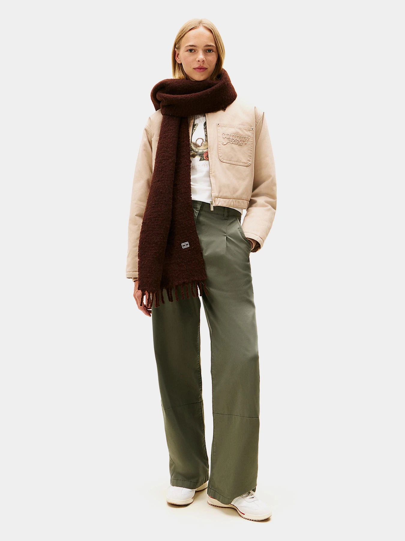 Шарфы и платки Tommy Hilfiger модель AW0AW17903-GS7 Фото