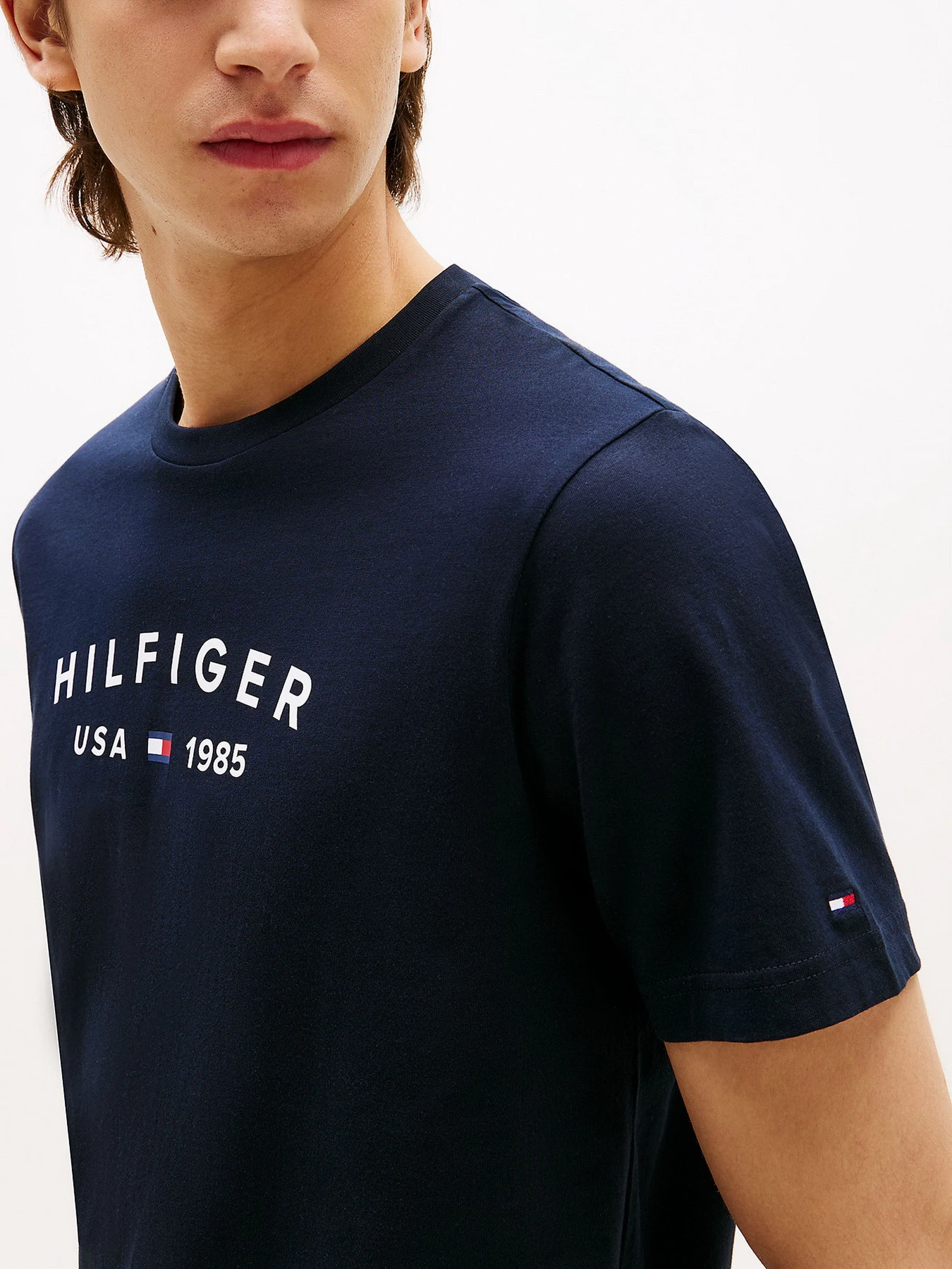 Футболки і поло Tommy Hilfiger модель MW0MW39356-DW5 Футболки і поло Tommy Hilfiger модель MW0MW39356-DW5 Фото