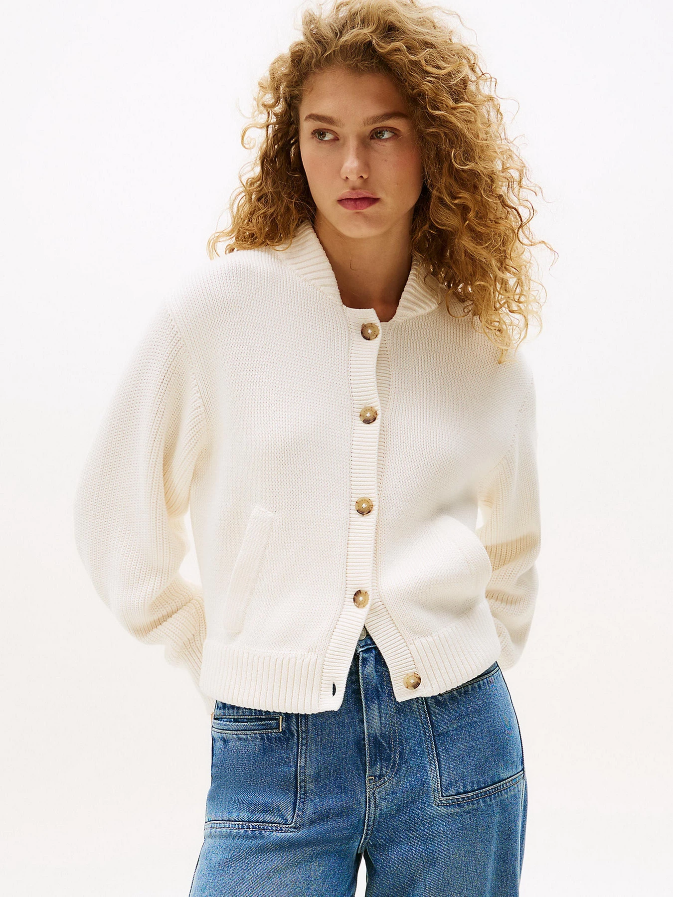 Свитры и кардиганы Tommy Hilfiger модель WW0WW45692-YA8 Свитры и кардиганы Tommy Hilfiger модель WW0WW45692-YA8 Фото
