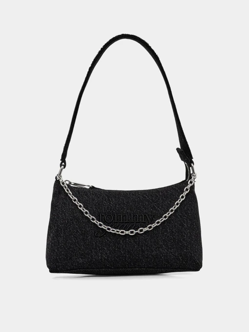 Сумки Tommy Hilfiger TJW COOL DENIM SHOULDER BAG модель AW0AW18083-1BZ Фото