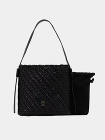 Сумки Tommy Hilfiger TH BRAIDED SHOULDER BAG модель AW0AW18160-BDS Фото