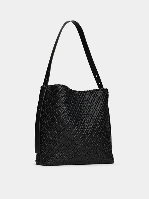 Tommy Hilfiger TH BRAIDED MAXI HOBO Сумка колір чорний фото 2