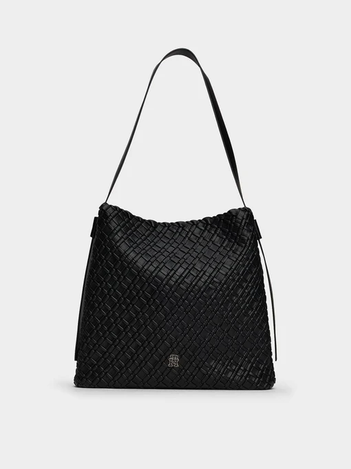 Сумки Tommy Hilfiger TH BRAIDED MAXI HOBO модель AW0AW18161-BDS Фото