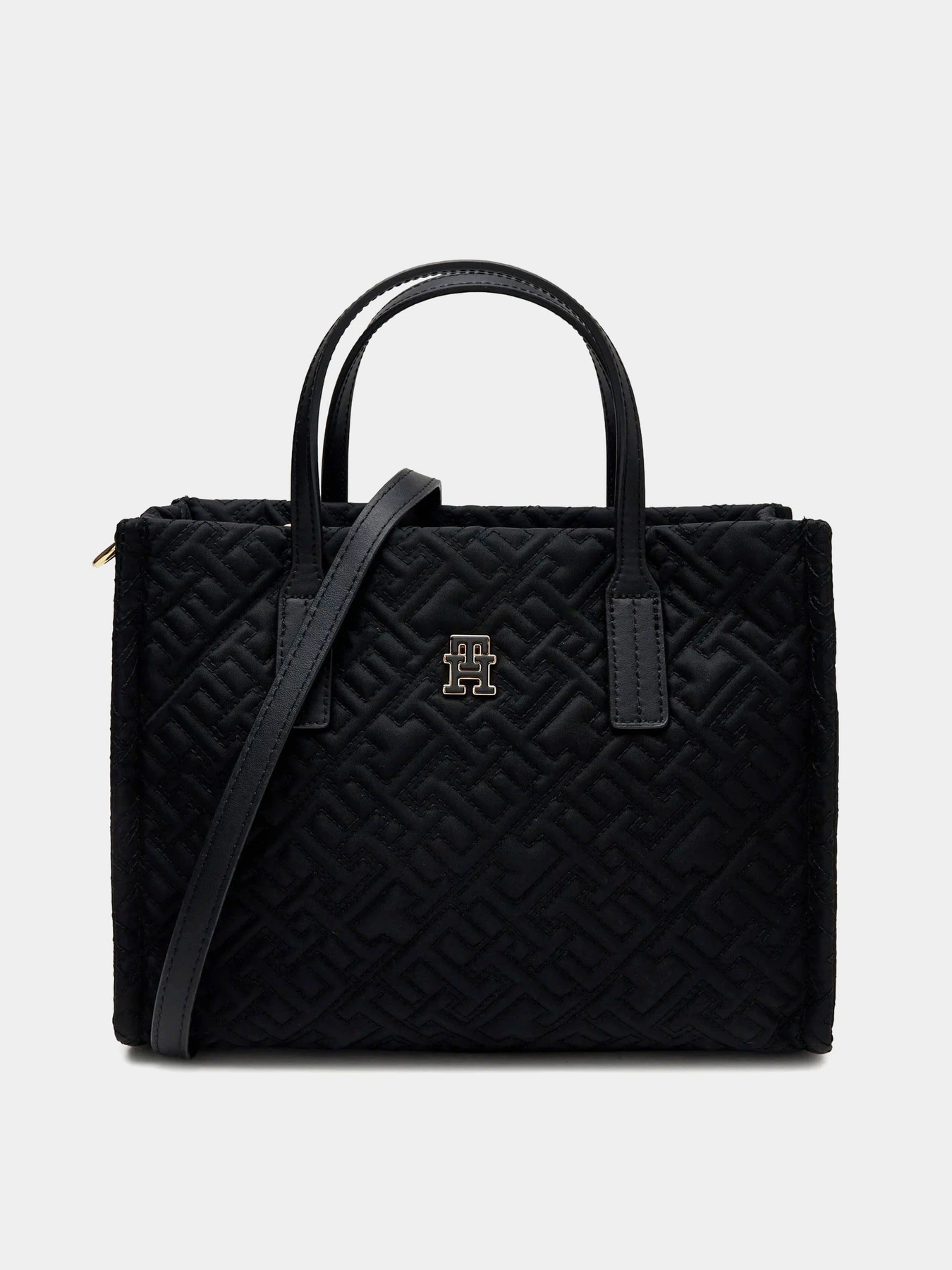Сумки Tommy Hilfiger TH CITY MINI TOTE MONO NYLON модель AW0AW18162-BDS Сумки Tommy Hilfiger TH CITY MINI TOTE MONO NYLON модель AW0AW18162-BDS Фото
