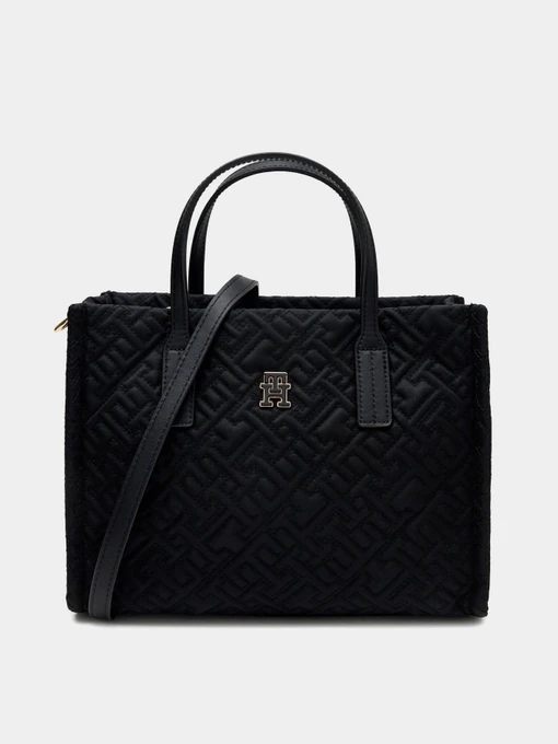 Сумки Tommy Hilfiger TH CITY MINI TOTE MONO NYLON модель AW0AW18162-BDS Фото