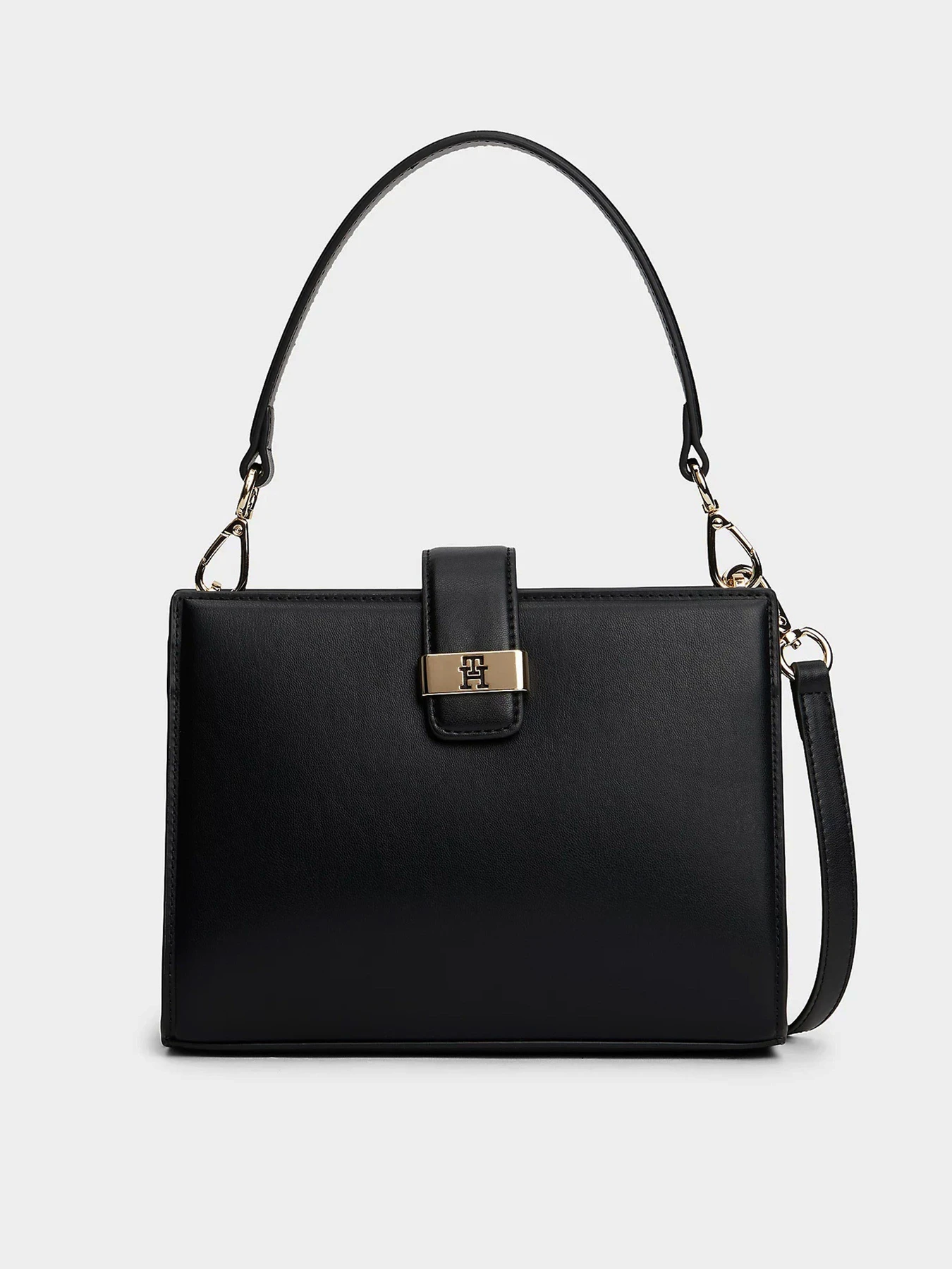 Сумки Tommy Hilfiger TH HERITAGE MINI SATCHEL модель AW0AW18286-BDS Сумки Tommy Hilfiger TH HERITAGE MINI SATCHEL модель AW0AW18286-BDS Фото
