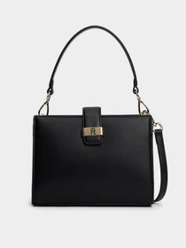 Сумки Tommy Hilfiger TH HERITAGE MINI SATCHEL модель AW0AW18286-BDS Фото