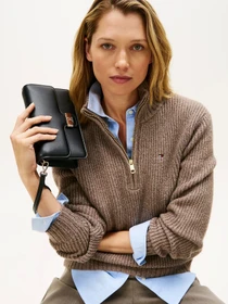 Сумки Tommy Hilfiger TH HERITAGE CLUTCH модель AW0AW18288-BDS Фото