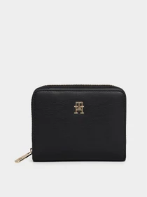 Гаманці Tommy Hilfiger TH ICON MED ZA FLAP модель AW0AW17742-BDS Фото