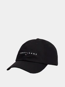 Шапки та кепки Tommy Hilfiger TJW LINEAR LOGO 6 PANEL CAP модель AW0AW16868-BDS Фото