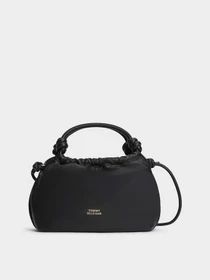 Сумки Tommy Hilfiger TH SOFT LEATHER MED CROSSOVER модель AW0AW18369-BDS Фото