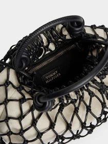 Сумки Tommy Hilfiger TH SOFT L MED CROSSOVER MACRAM модель AW0AW18421-BDS Фото