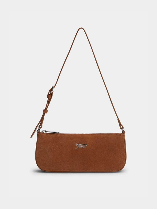 Сумки Tommy Hilfiger TJW MUST SUEDE SHOULDER BAG модель AW0AW18454-GWS Фото