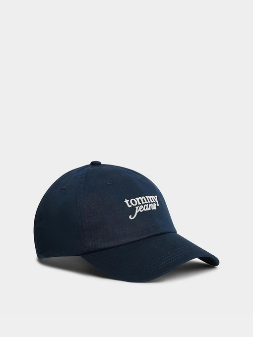 Шапки та кепки Tommy Hilfiger TJW SCRIPT LOGO CAP модель AW0AW18358-C1G Фото