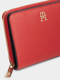 Кошельки Tommy Hilfiger TH ICON MED ZA W/FLAP модель AW0AW18475-XLG Фото