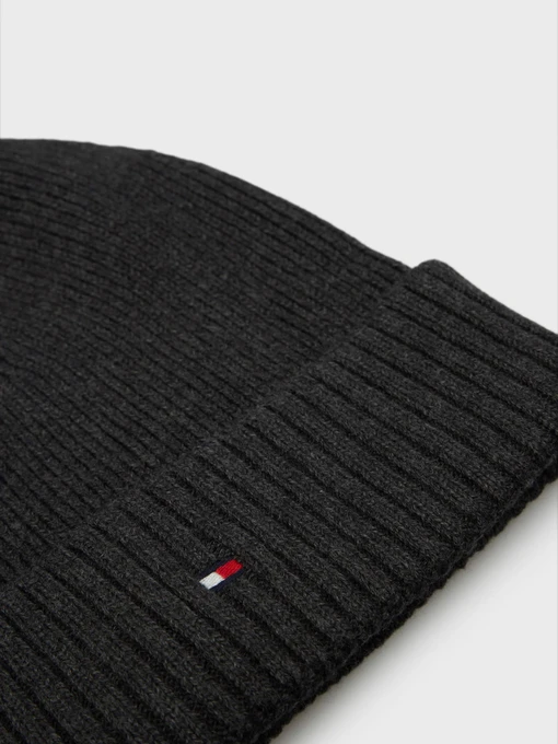 Tommy Hilfiger Шапка колір сірий фото 3