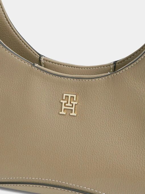 Tommy Hilfiger Хобо колір бежевий фото 3