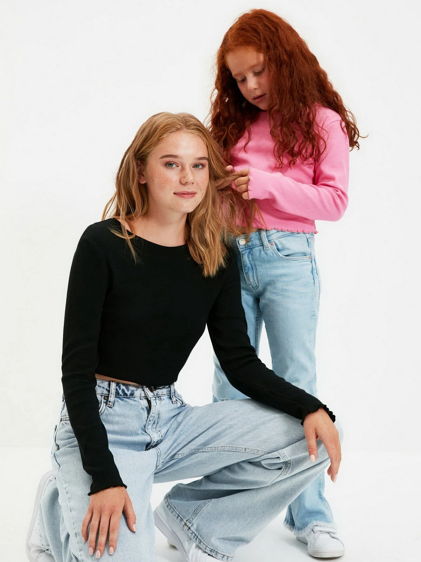 Светри та кардигани Trendyol модель TKDAW22BZ0696/Pembe Светри та кардигани Trendyol модель TKDAW22BZ0696/Pembe Фото