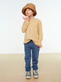 Брюки Trendyol модель TKDAW22EA0101/Indigo Фото