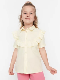 Рубашки Trendyol модель TKDSS22GO0098/Sari Фото