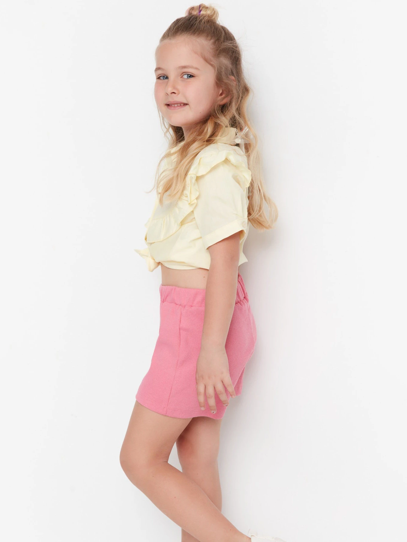 Шорты Trendyol модель TKDSS22SR00006/Pembe Фото