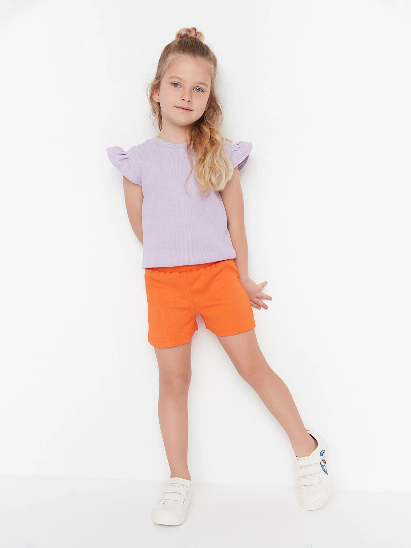 Шорты Trendyol модель TKDSS22SR00006/Turuncu Шорты Trendyol модель TKDSS22SR00006/Turuncu Фото