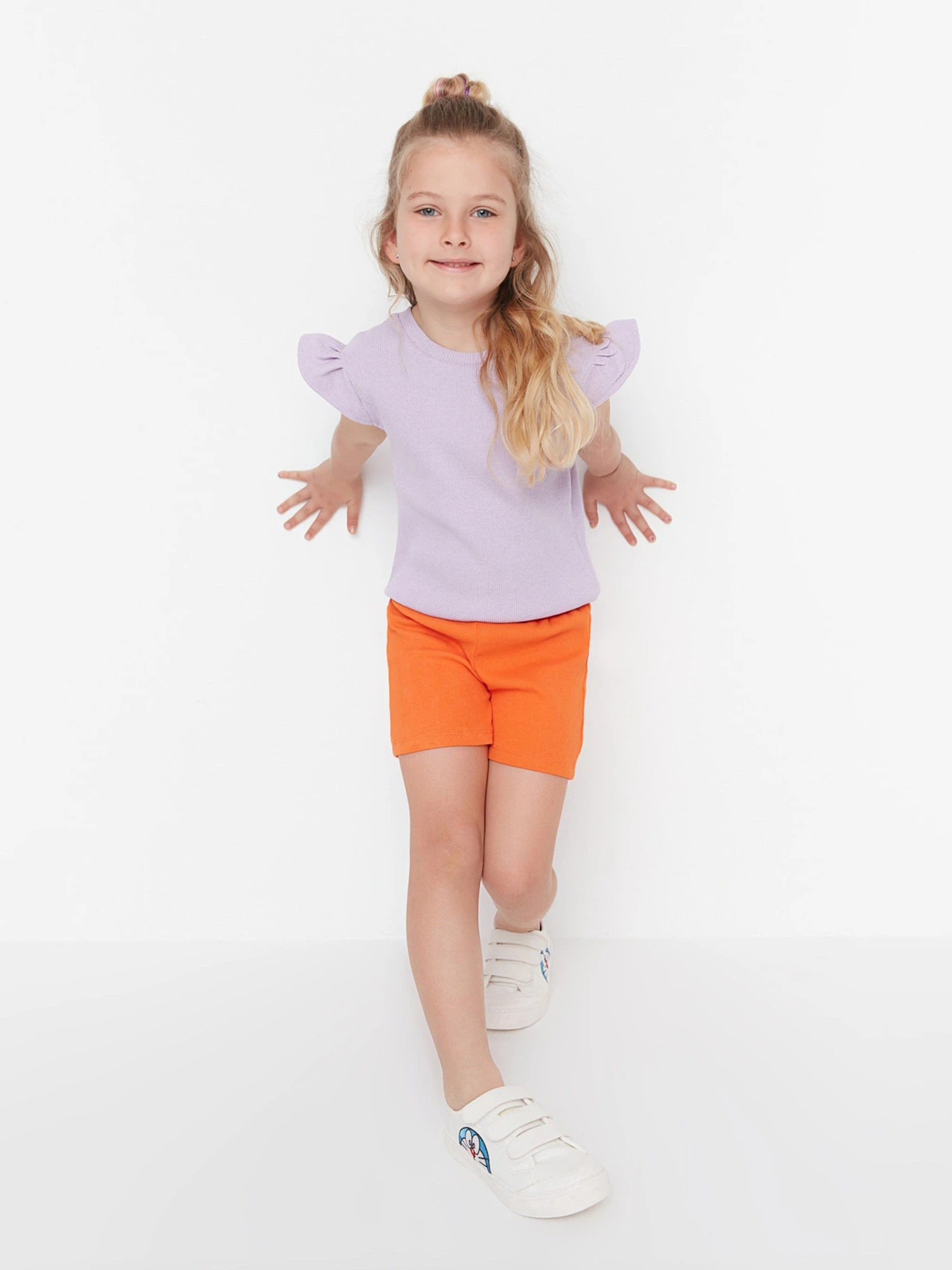 Шорты Trendyol модель TKDSS22SR00006/Turuncu Шорты Trendyol модель TKDSS22SR00006/Turuncu Фото