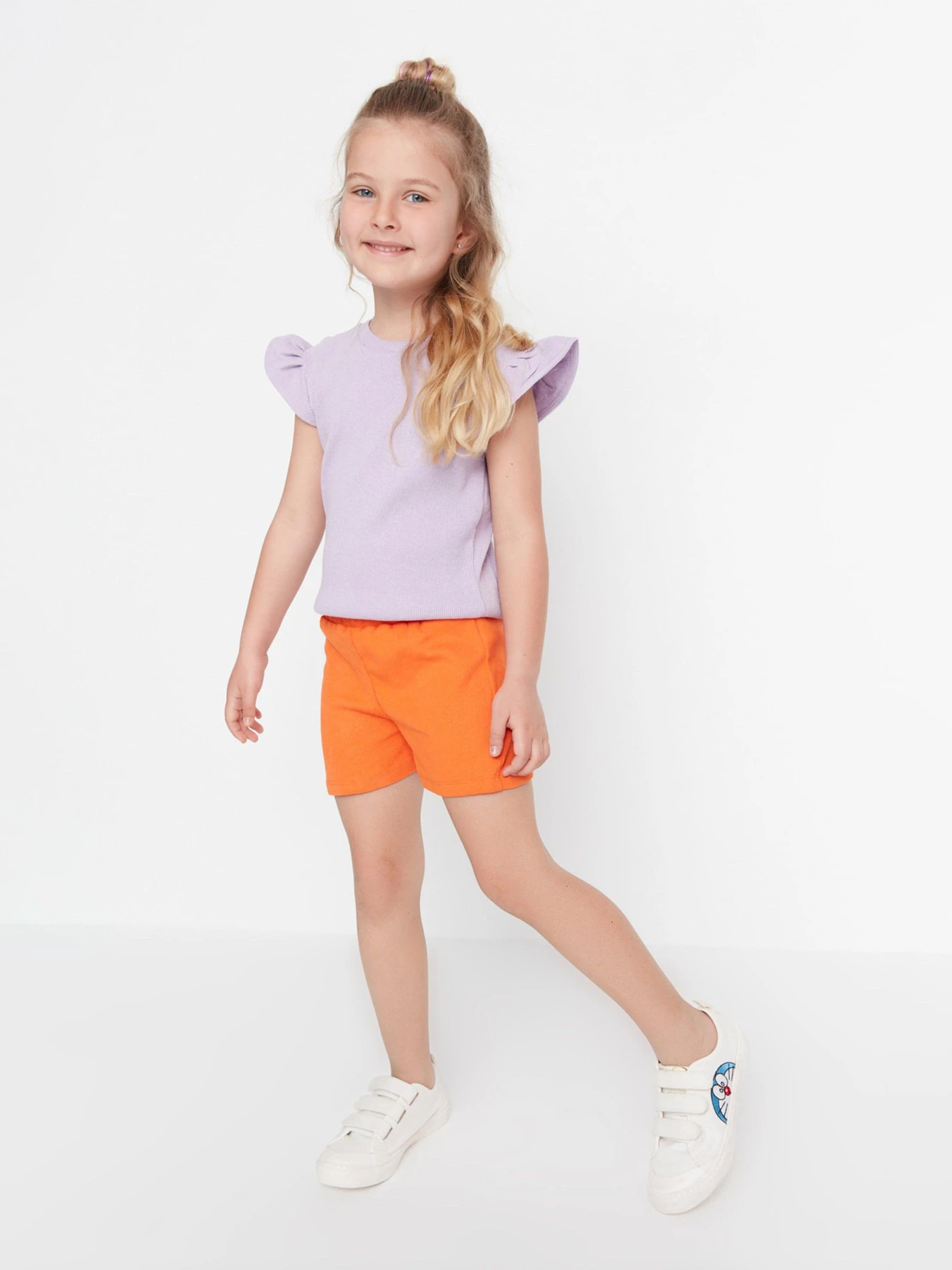 Шорты Trendyol модель TKDSS22SR00006/Turuncu Шорты Trendyol модель TKDSS22SR00006/Turuncu Фото