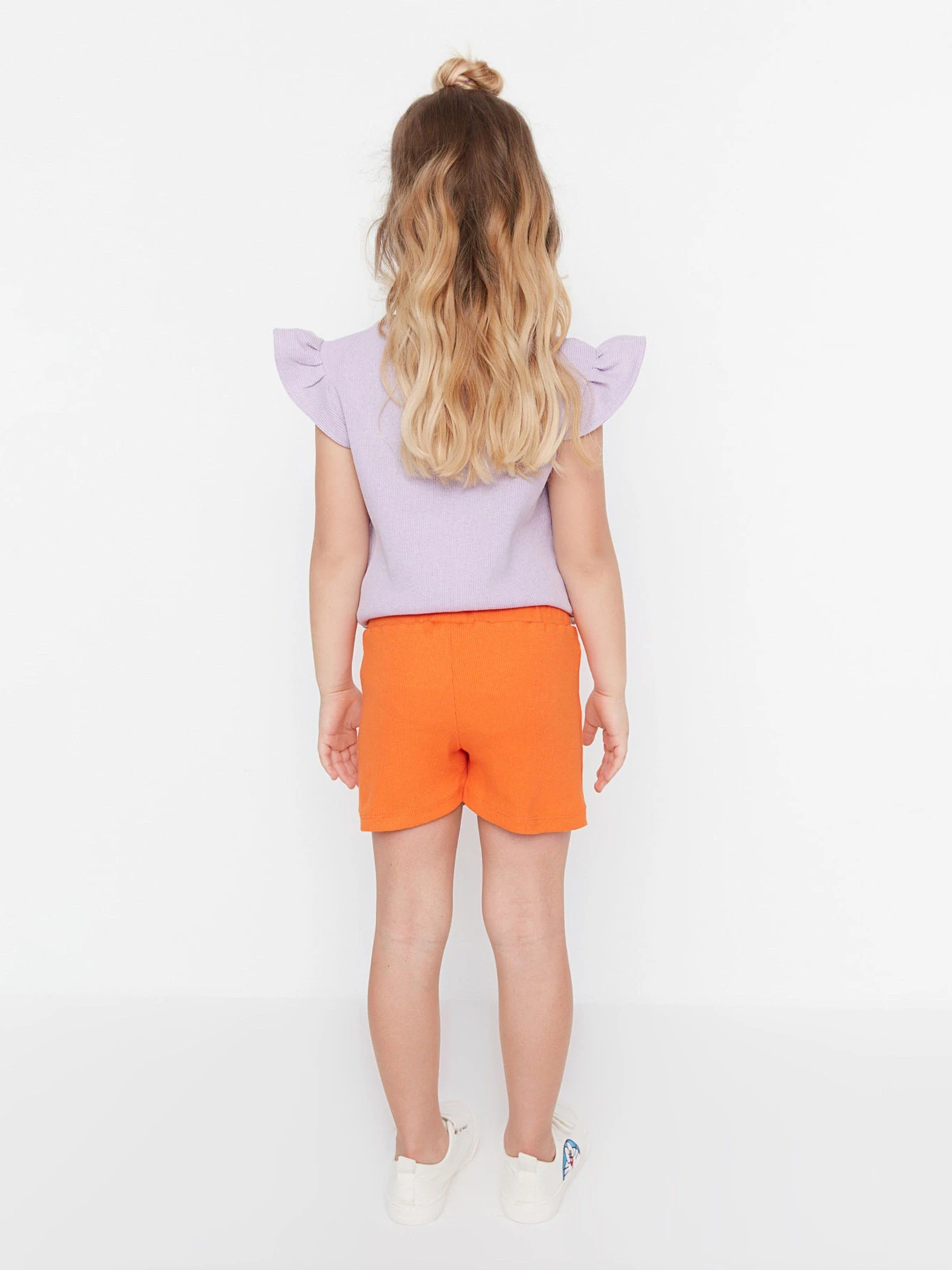 Шорты Trendyol модель TKDSS22SR00006/Turuncu Шорты Trendyol модель TKDSS22SR00006/Turuncu Фото