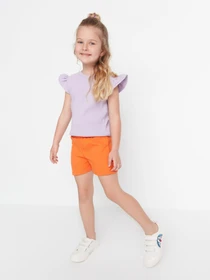 Шорты Trendyol модель TKDSS22SR00006/Turuncu Фото