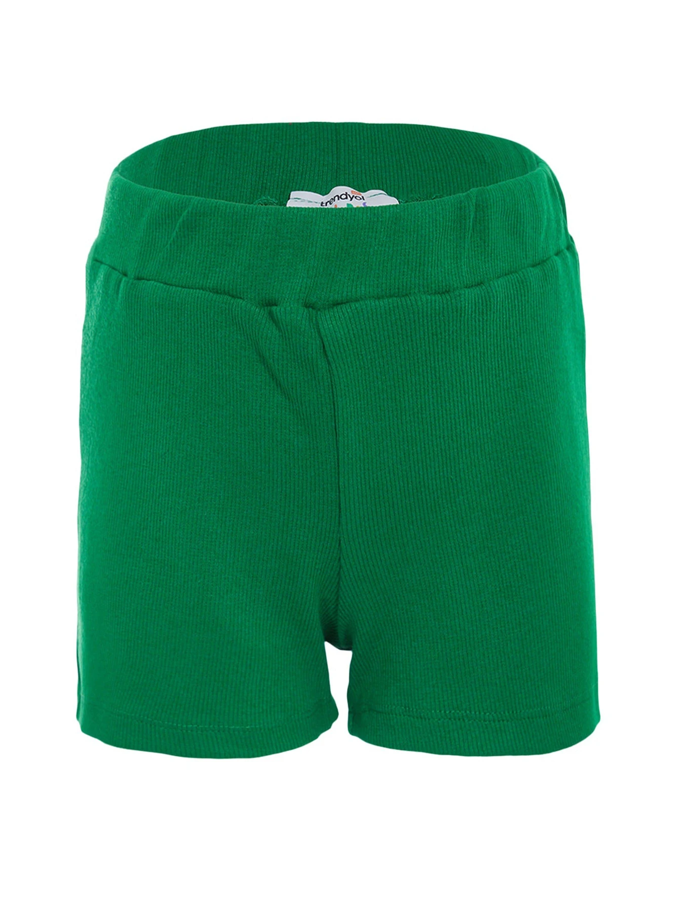 Шорты Trendyol модель TKDSS22SR00006/Yesil Шорты Trendyol модель TKDSS22SR00006/Yesil Фото
