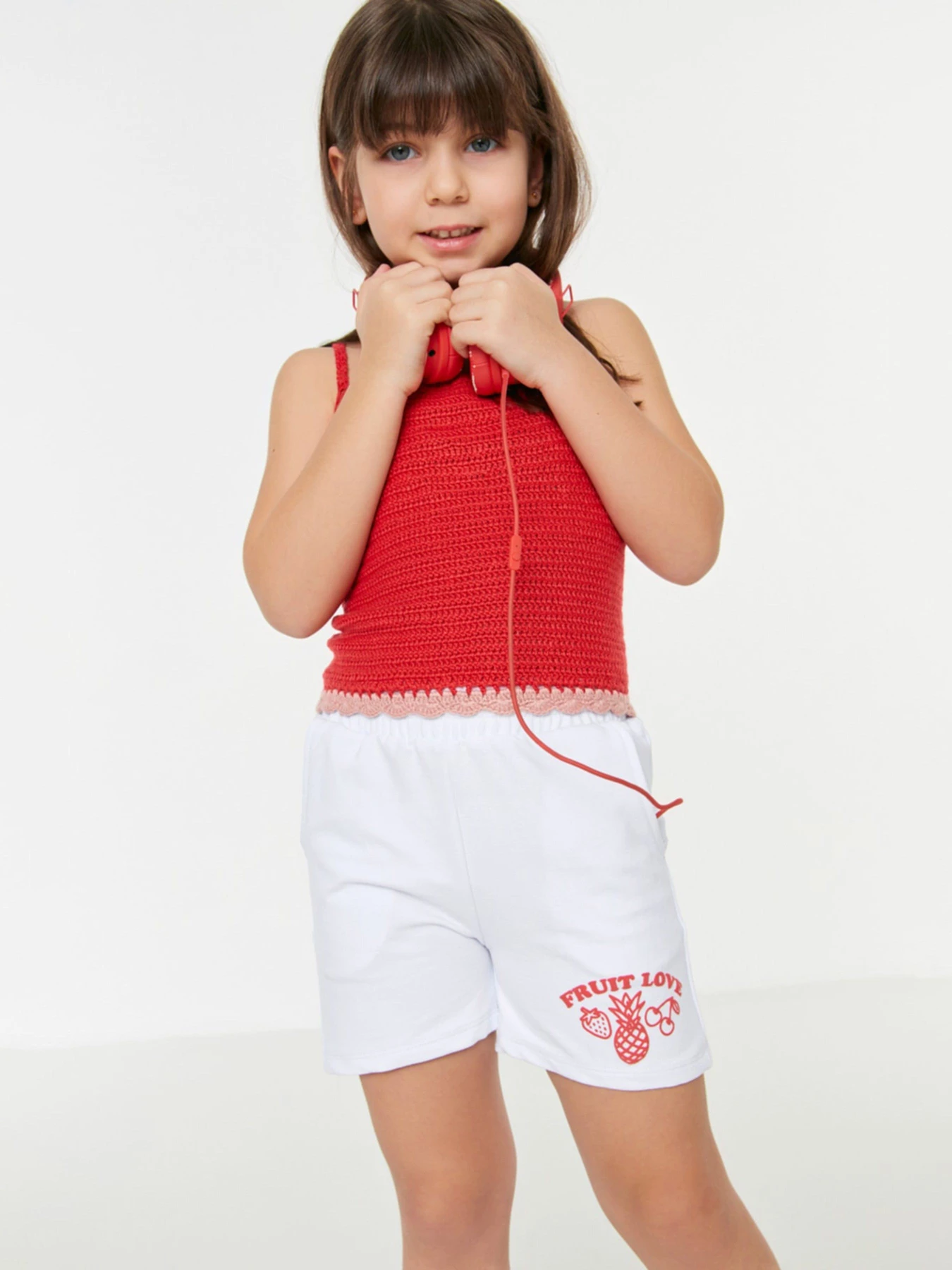 Шорти Trendyol модель TKDSS22SR0252/Beyaz Шорти Trendyol модель TKDSS22SR0252/Beyaz Фото